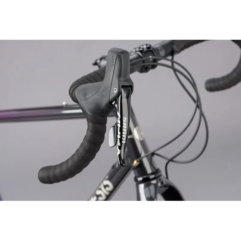 Genesis Fugio 20 Steel Gravel Bike - Purple / Black-2